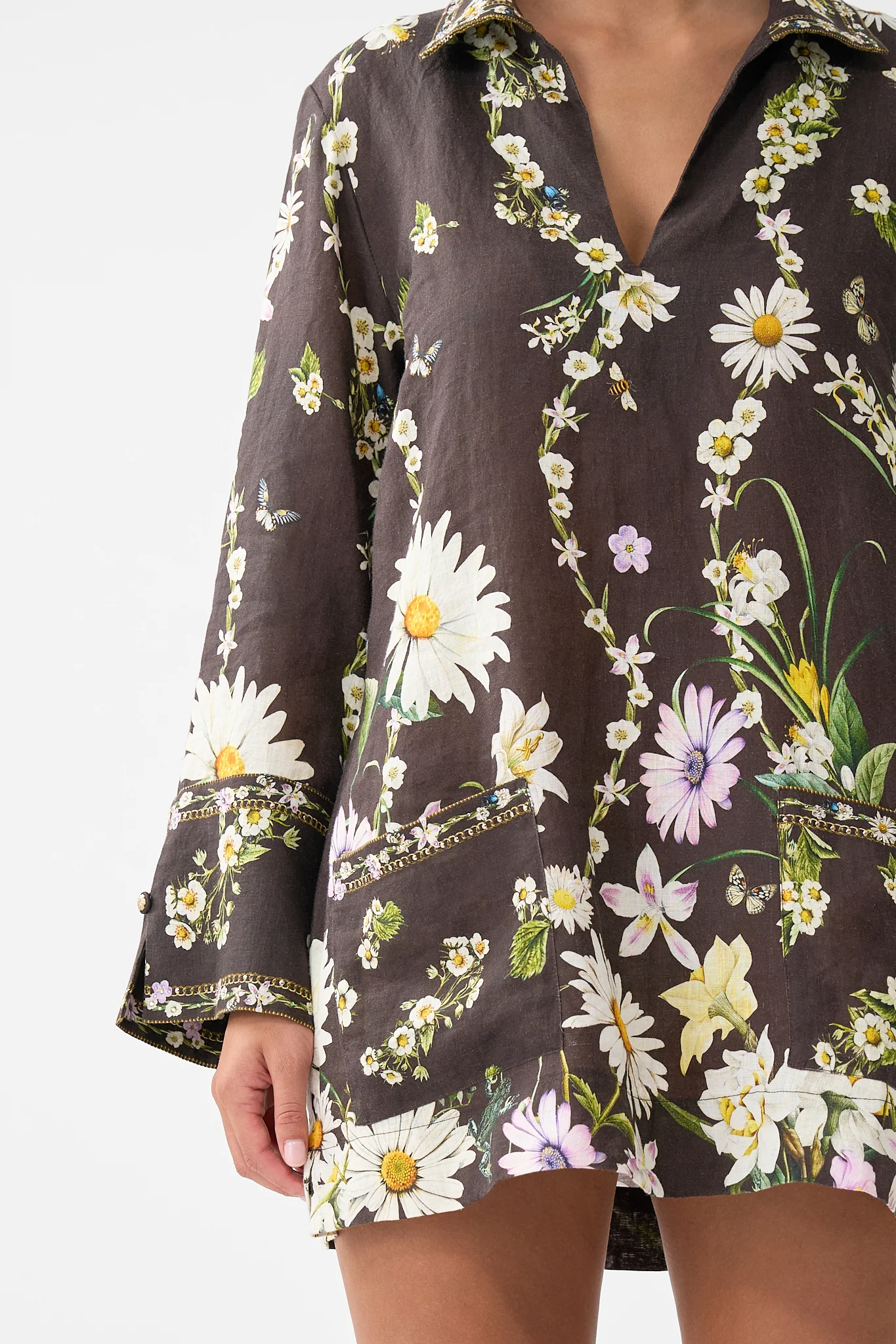 LONG SLEEVE TUNIC DRESS DISH IT, DAISY - Image 6