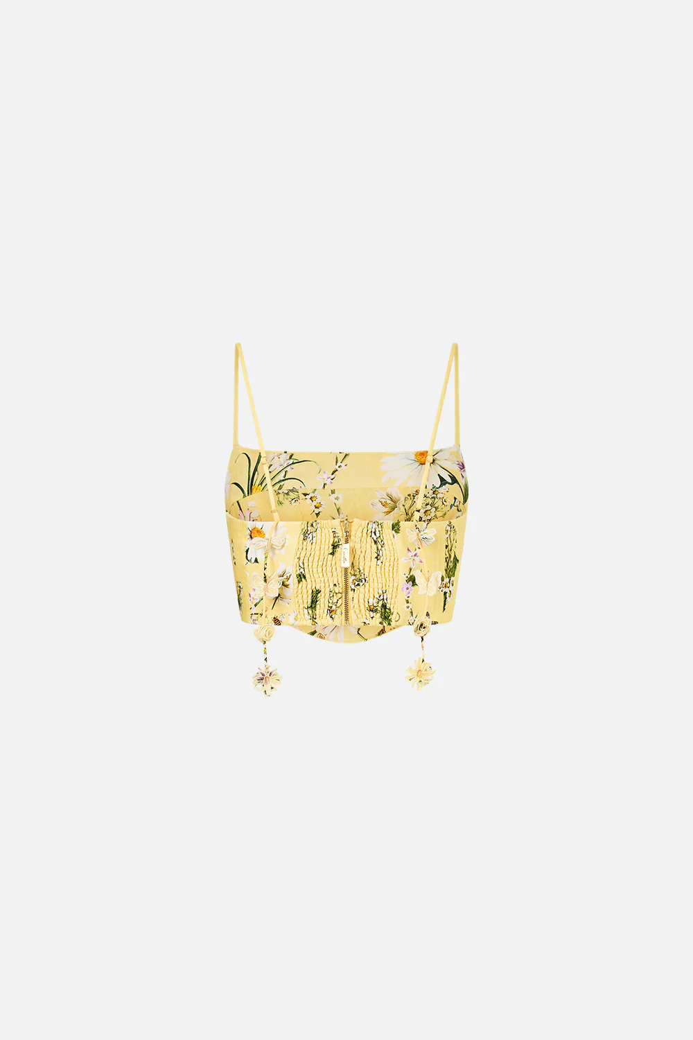 CORSET CROP TOP DAISY CHAINS - Image 8