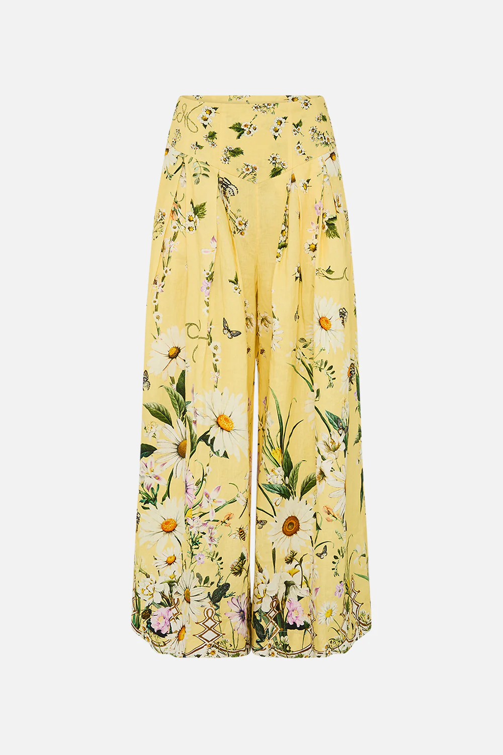 CORSET WAIST WIDE LEG PANT DAISY CHAINS - Image 3