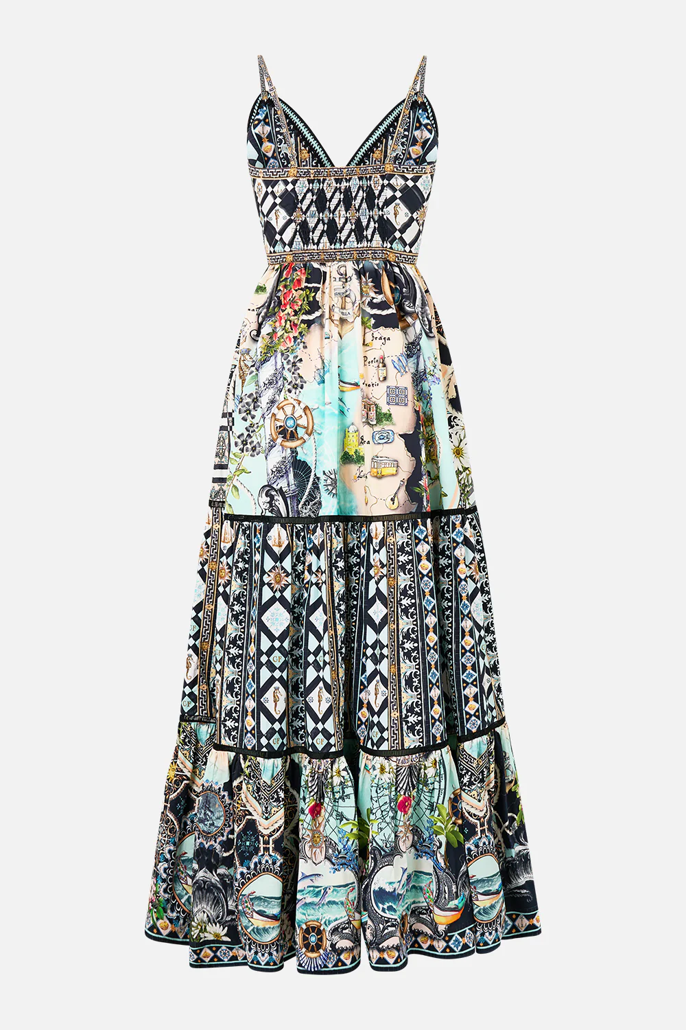 TIERED BODICE DRESS FOLK AFLOAT - Image 7