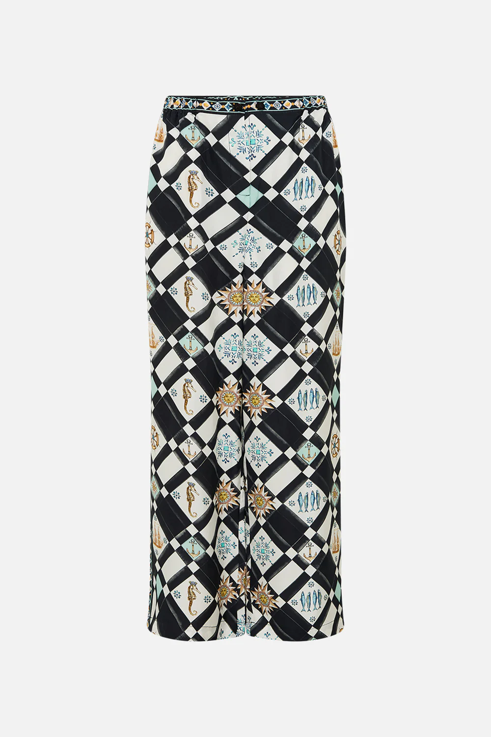 BUTTON FRONT LOUNGE PANT FOLK AFLOAT - Image 3