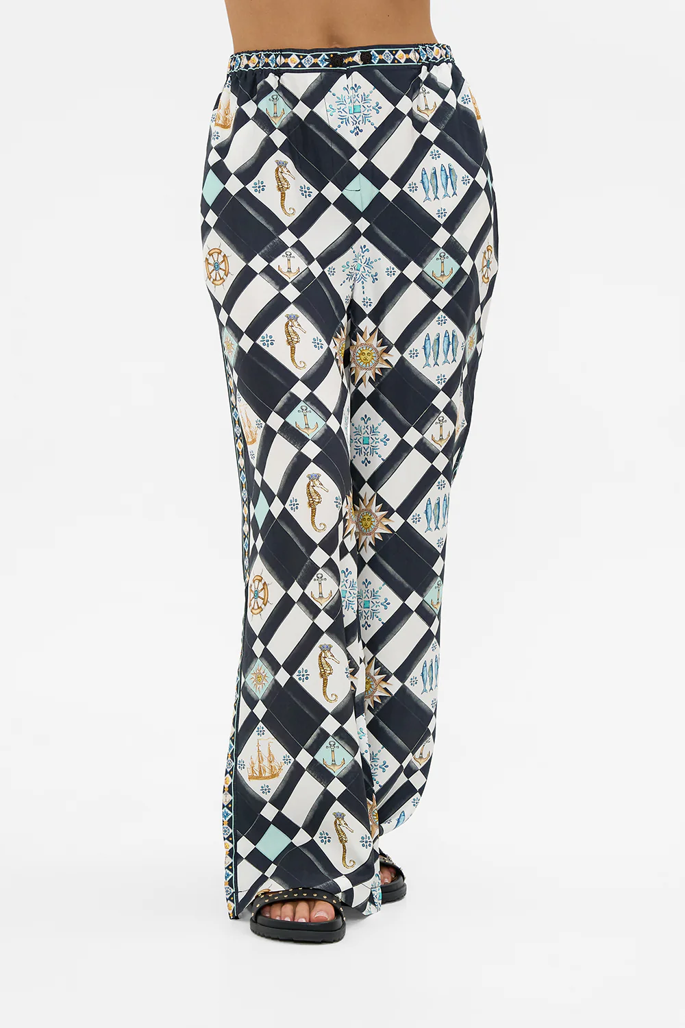 BUTTON FRONT LOUNGE PANT FOLK AFLOAT - Image 5