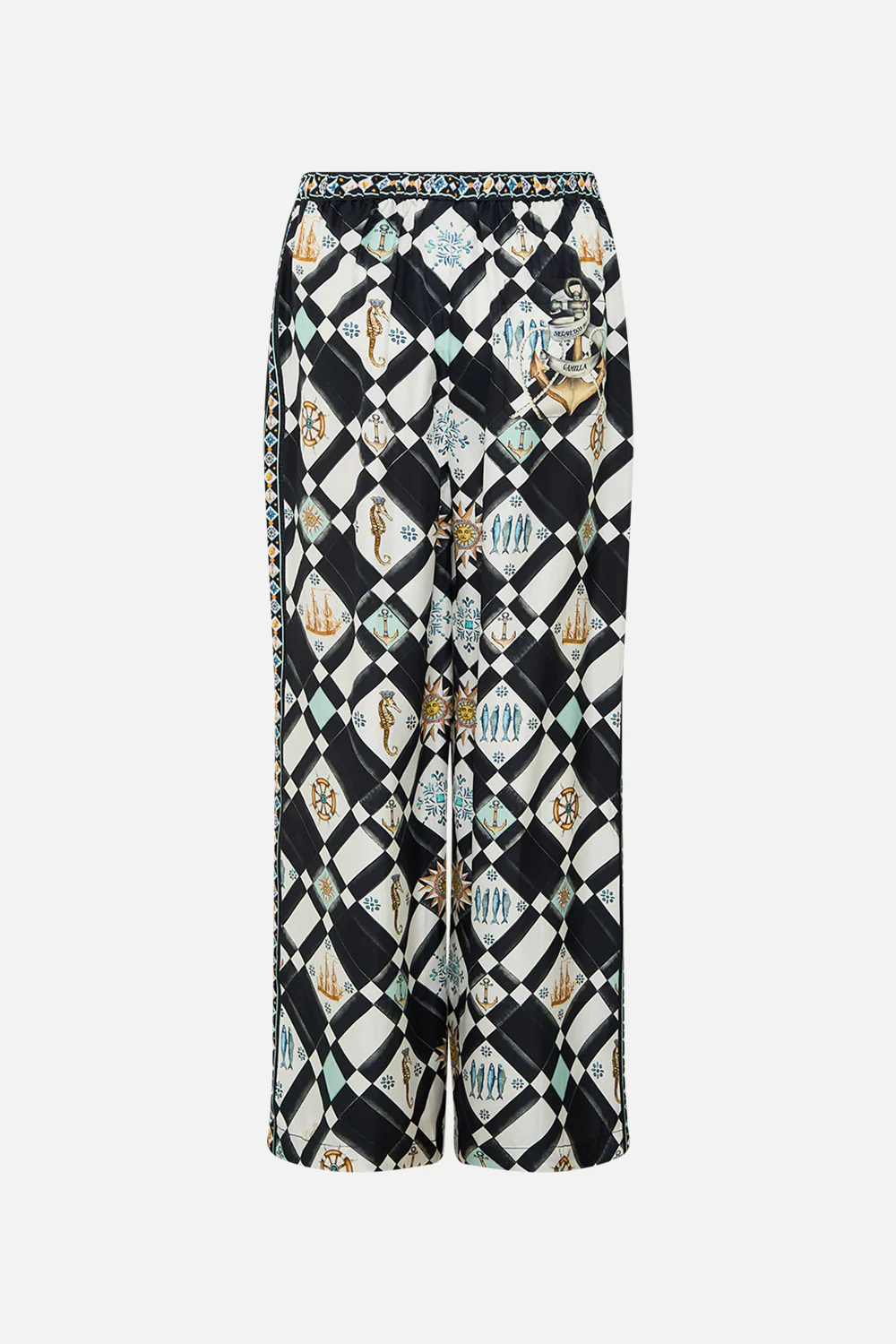 BUTTON FRONT LOUNGE PANT FOLK AFLOAT - Image 7