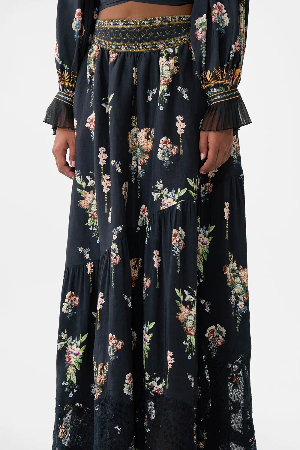 SKIRT WITH SHAPED SEAM NOBLE ENDEAVOURS - Image 5