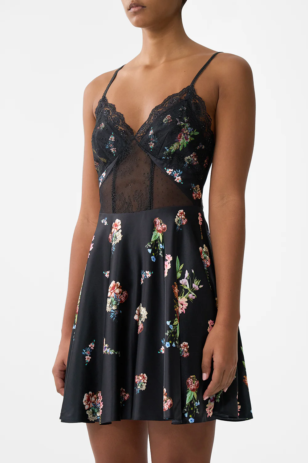 SPLICED LACE MINI DRESS NOBLE ENDEAVOURS - Image 5