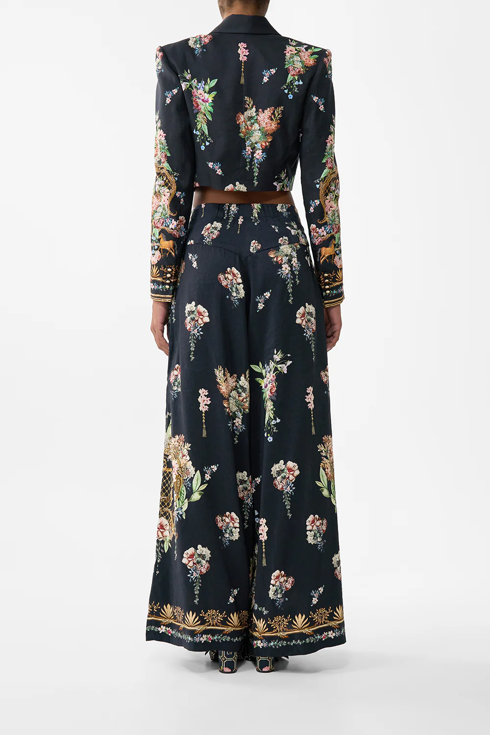 CORSET WAIST WIDE LEG PANT NOBLE ENDEAVOURS - Image 2