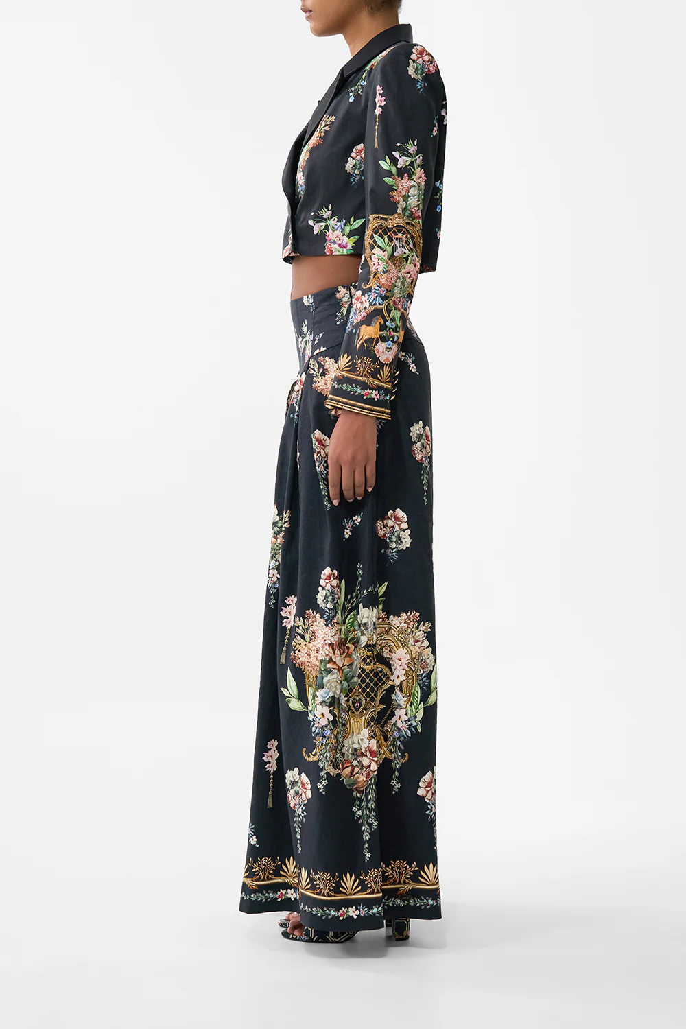 CORSET WAIST WIDE LEG PANT NOBLE ENDEAVOURS - Image 4