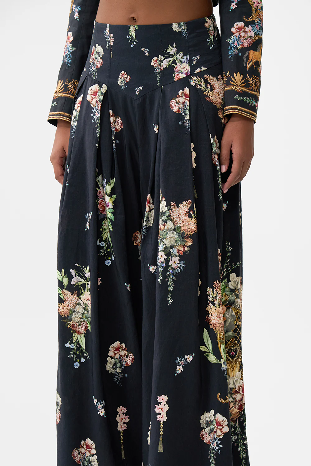 CORSET WAIST WIDE LEG PANT NOBLE ENDEAVOURS - Image 5