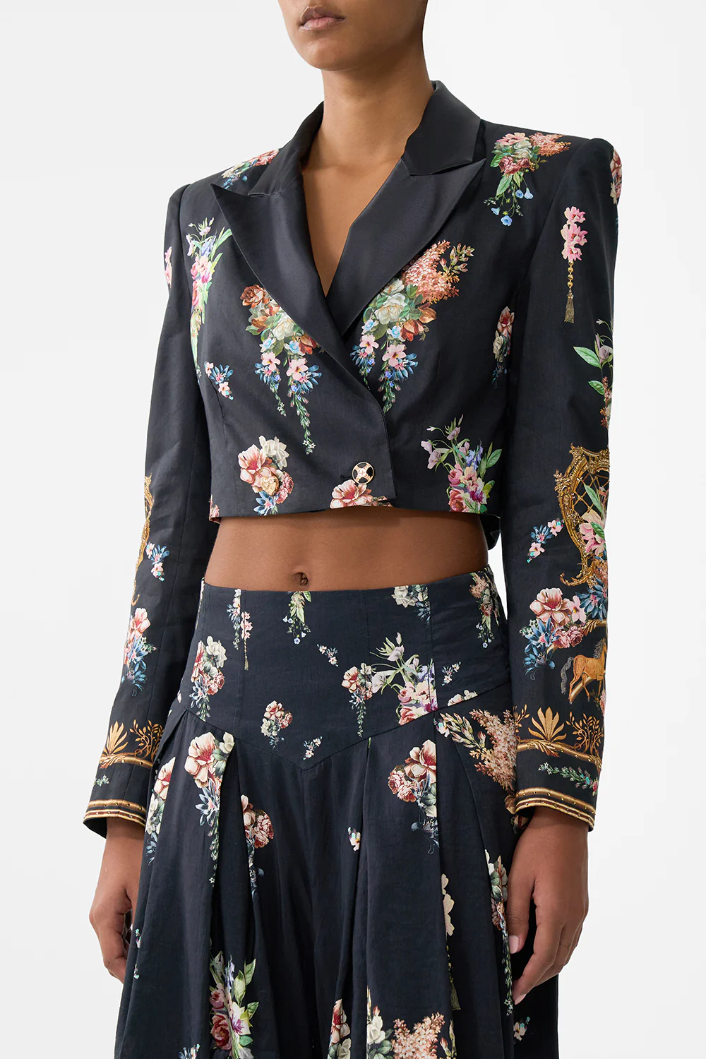 CROPPED TAILORED DOUBLE BREASTED JACKET NOBLE ENDEAVOURS - Image 5