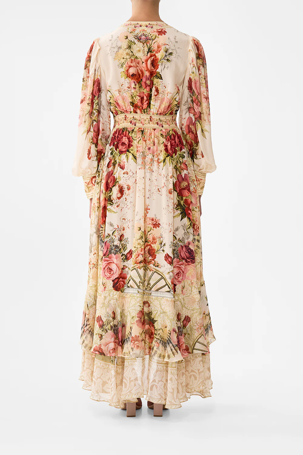 LONG BUTTON FRONT DRESS MEET ME AT THE MAJESTIC - Image 2