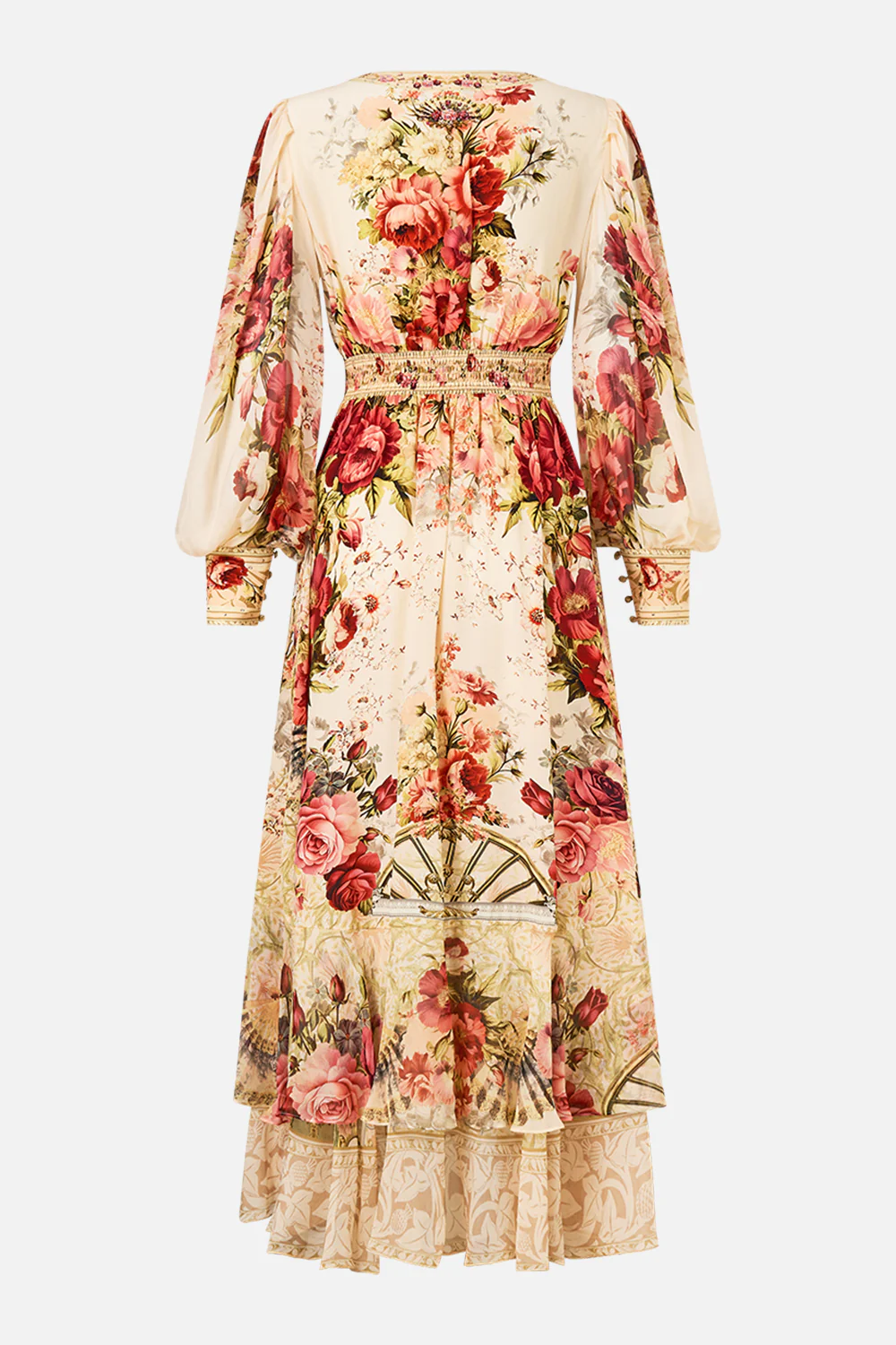 LONG BUTTON FRONT DRESS MEET ME AT THE MAJESTIC - Image 8