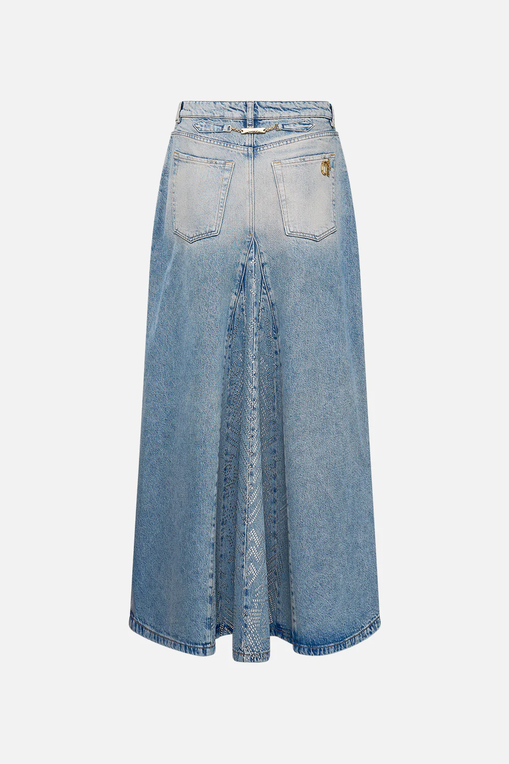 ALIKA OASIS ODYSSEY A-LINE MAXI SKIRT DENIM - Image 6