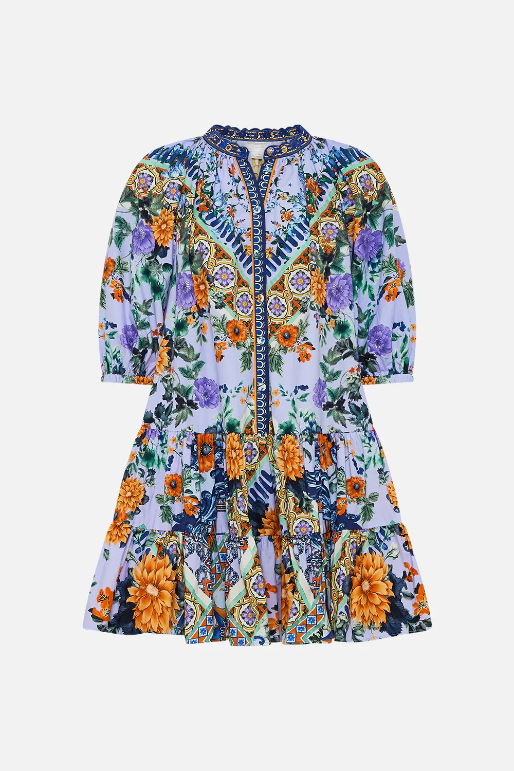 PUFF SLEEVE SHIRT DRESS LUSCIOUS IN LISBON - Image 3