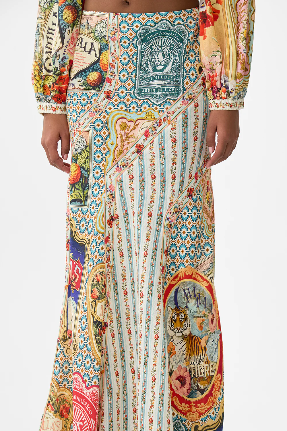 MERMAID MAXI SKIRT SOAP OPERA - Image 5