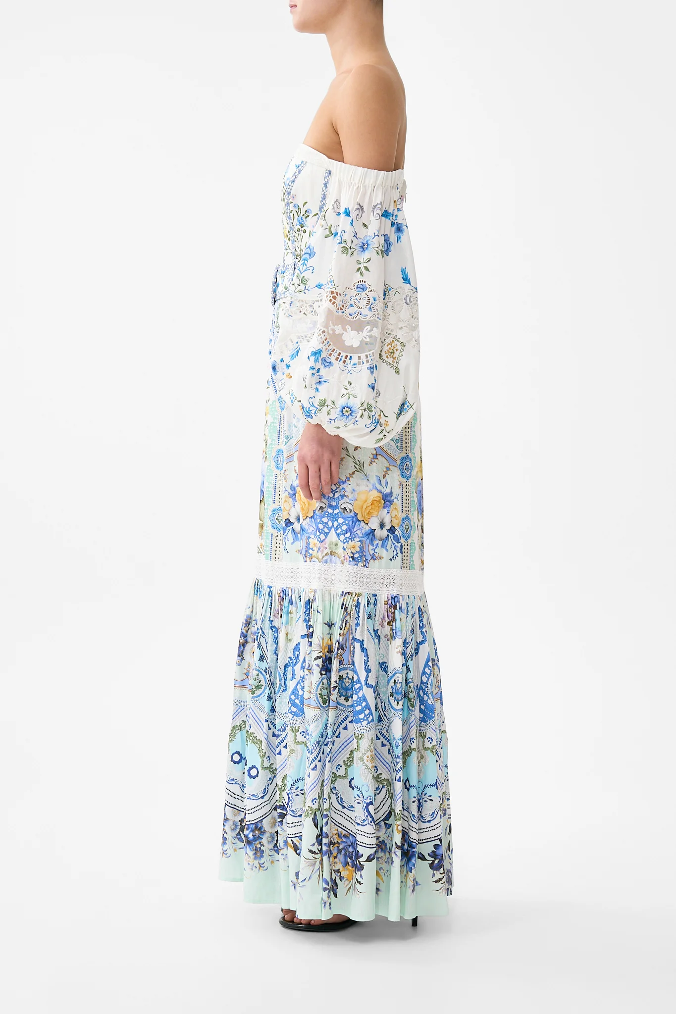 PUFF SLEEVE CORSET DRESS MY HOMESPUN HEART - Image 4