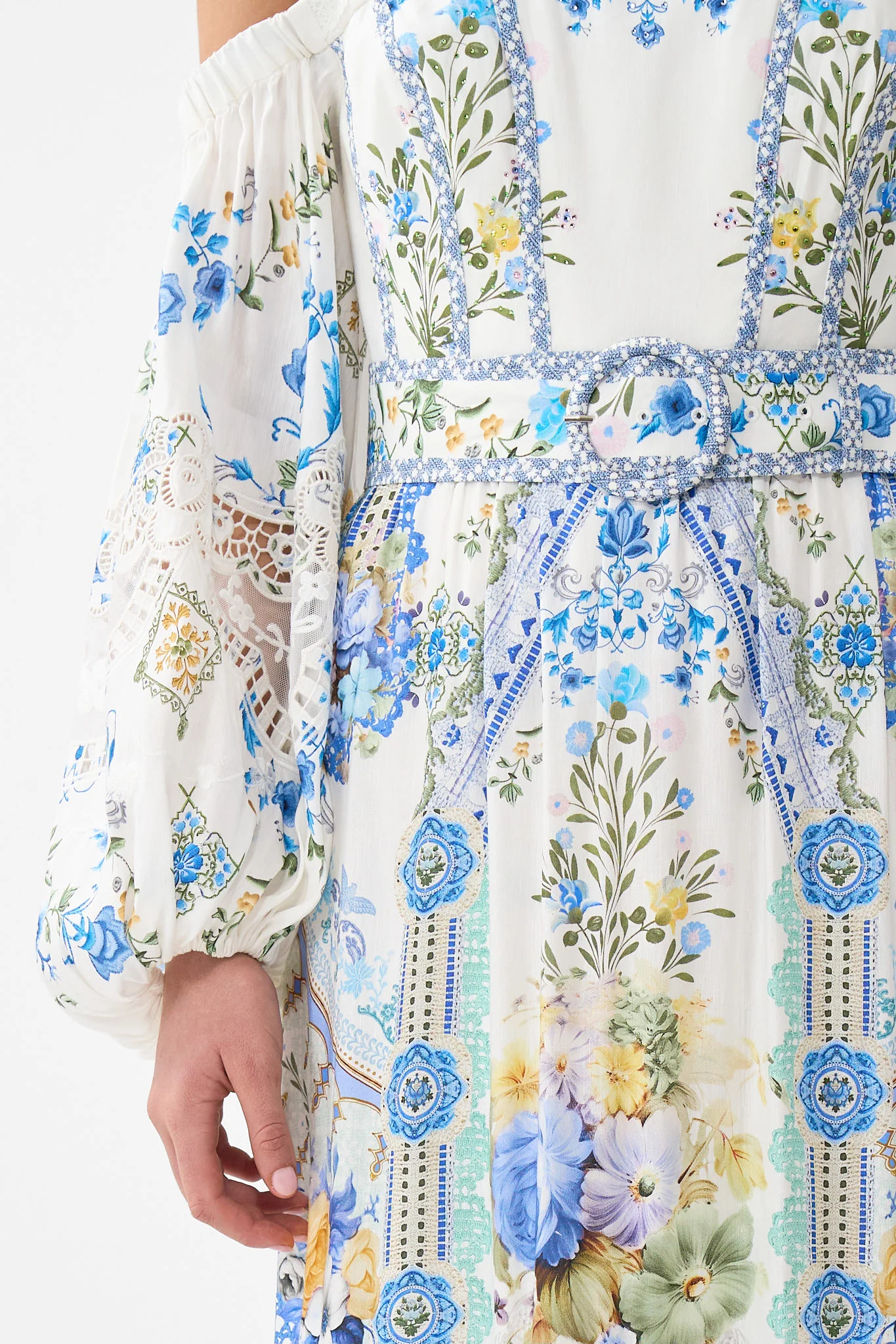 PUFF SLEEVE CORSET DRESS MY HOMESPUN HEART - Image 6