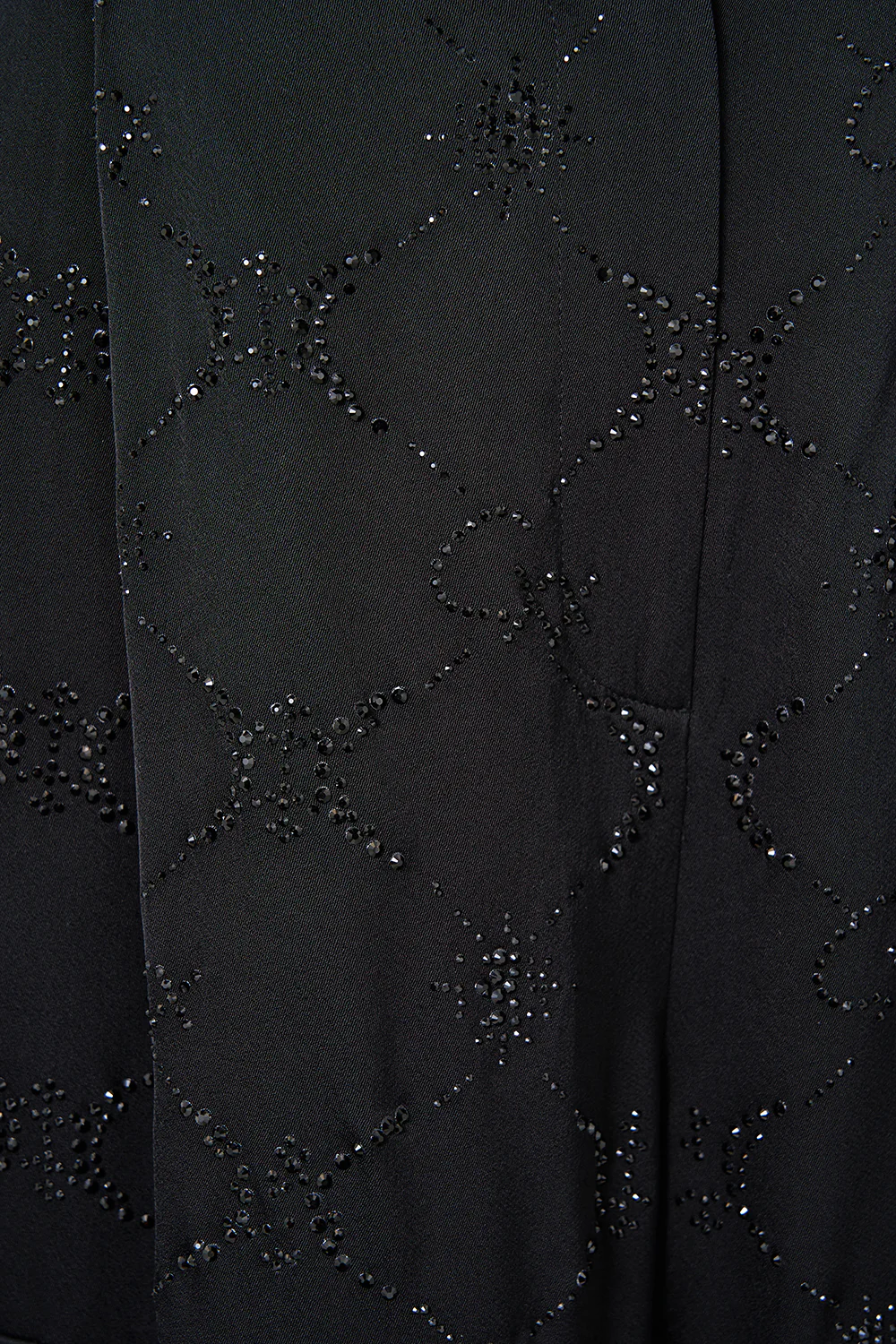 WIDE LEG UTILITY PANTS SOLID BLACK - Image 6