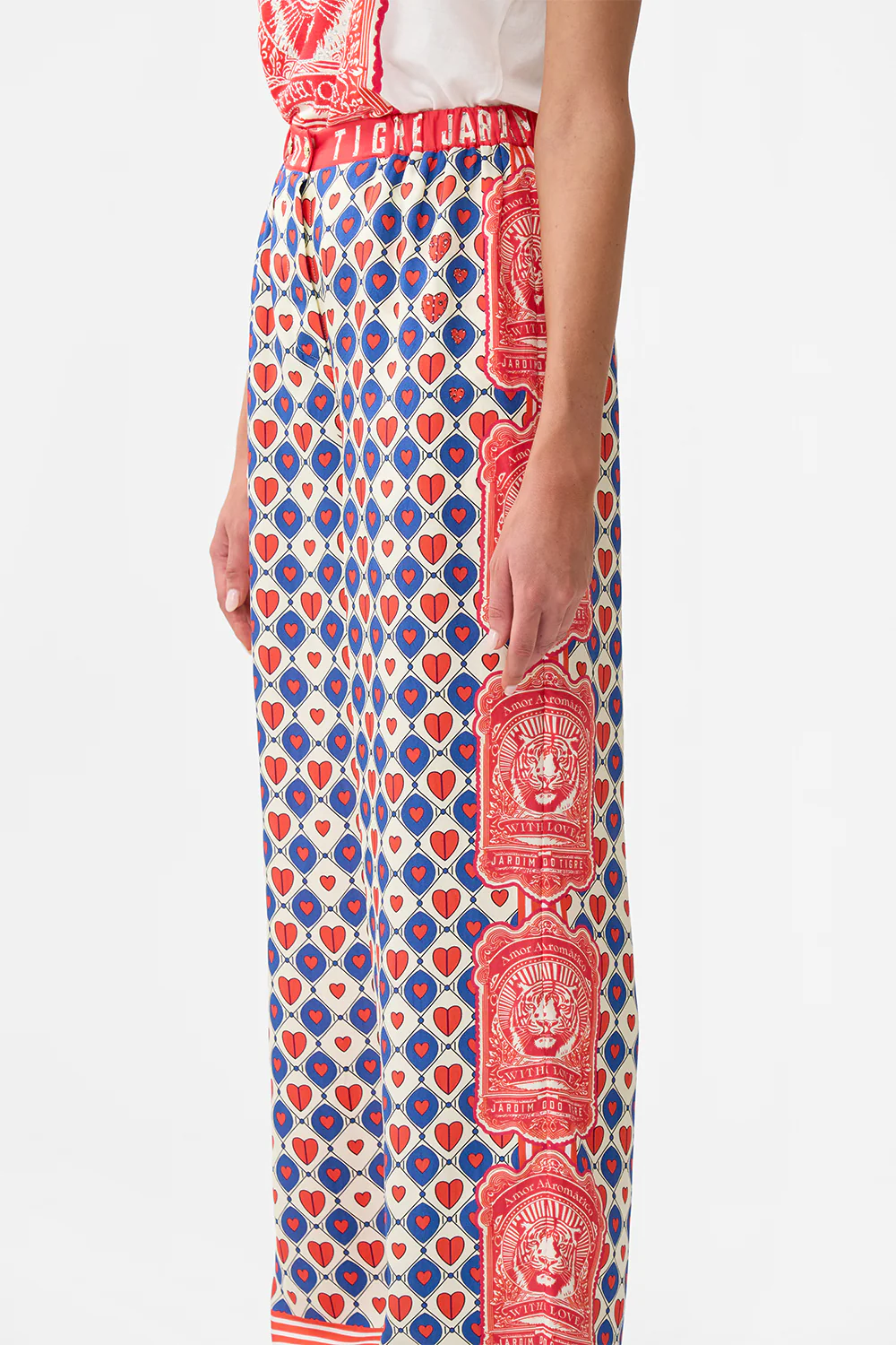 BUTTON FRONT LOUNGE PANT RINSE & ROAR - Image 5