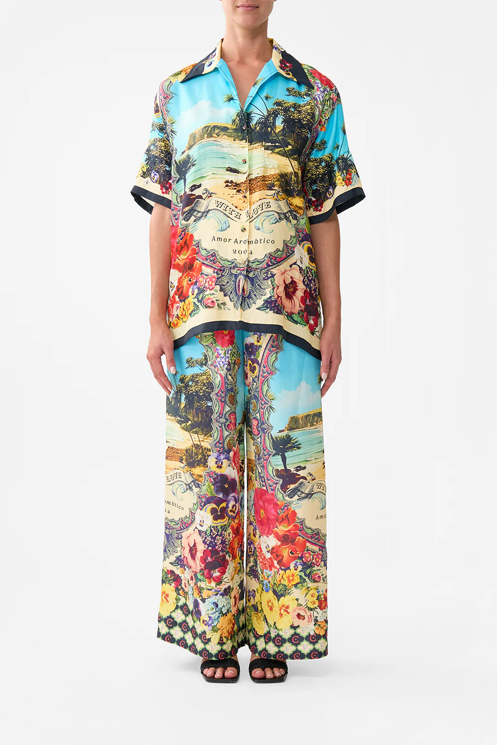 OVERSIZED SHIRT WITH POCKET BATHING BOMBSHELL