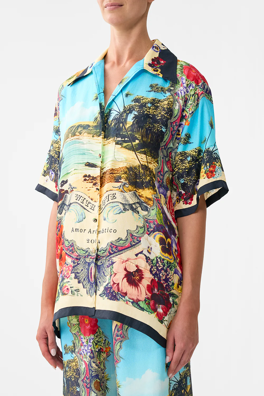 OVERSIZED SHIRT WITH POCKET BATHING BOMBSHELL - Image 5