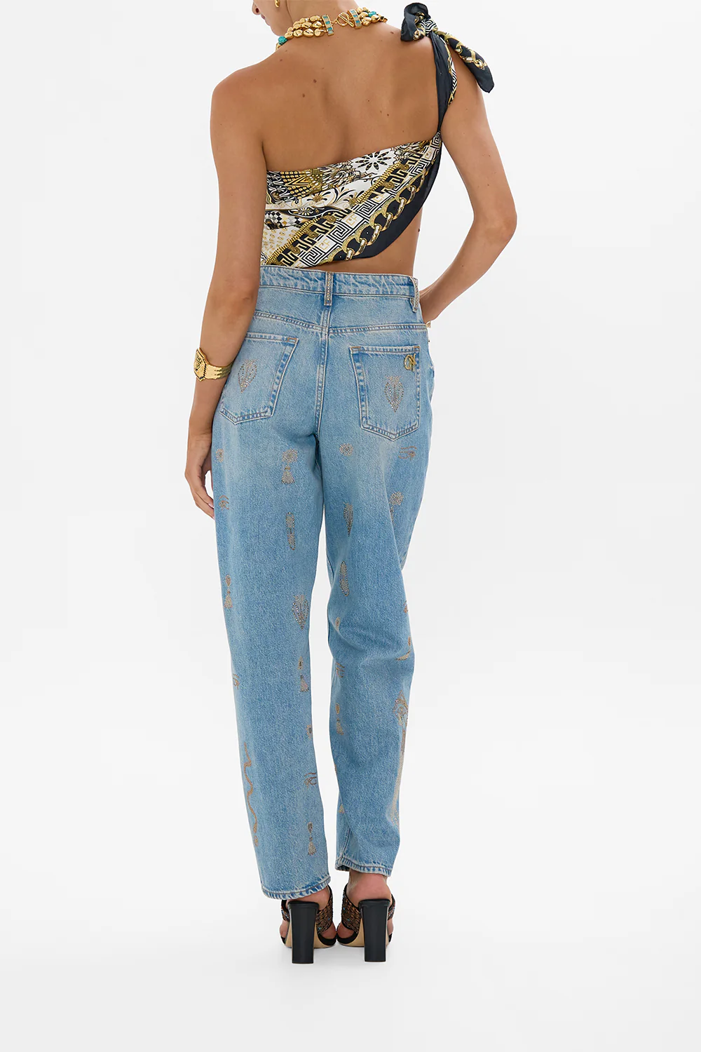 MILLA SACRED SYMBOLS GIRLFRIEND JEAN DENIM - Image 4