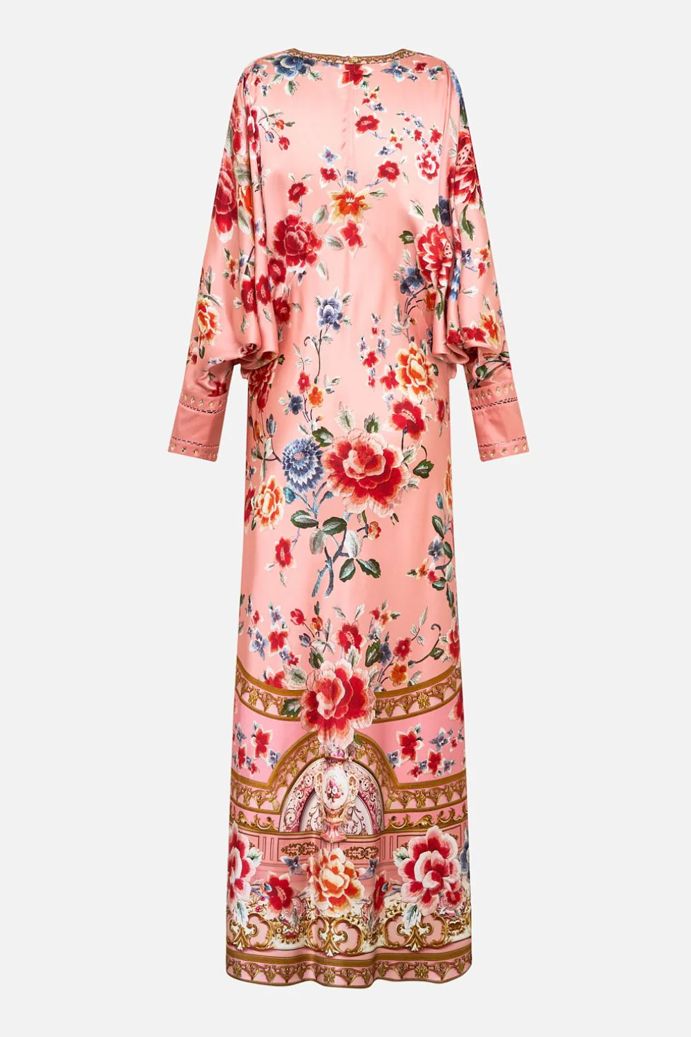 PLUNGE NECK DRAPED SHOULDER DRESS MAJESTIC MILLA - Image 7