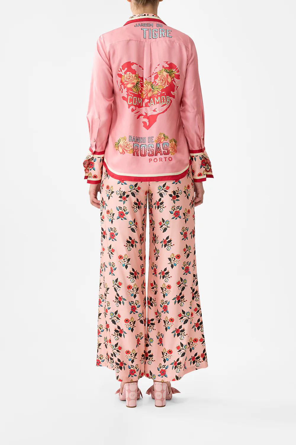 PYJAMA SHIRT PINK PORTO - Image 2