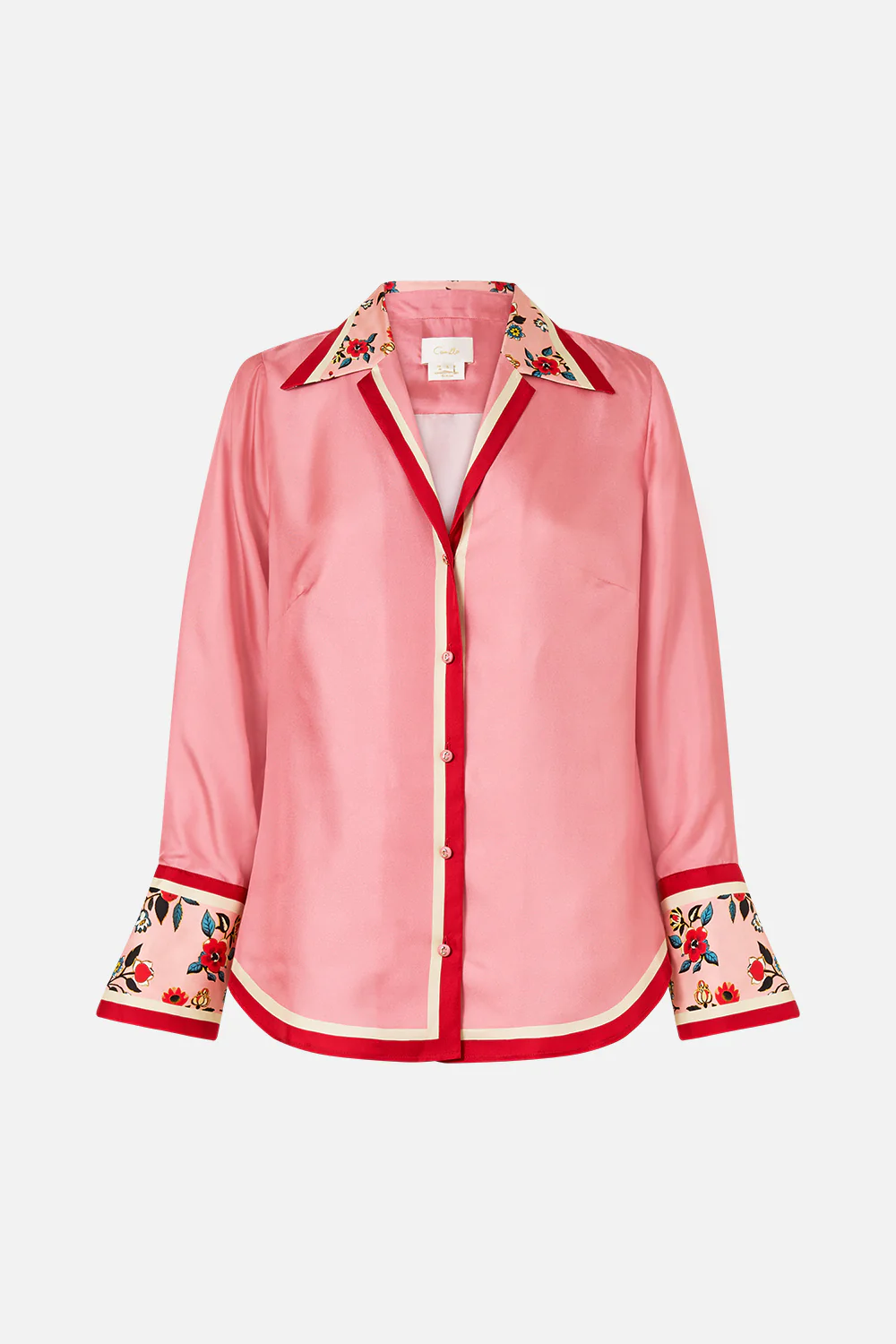 PYJAMA SHIRT PINK PORTO - Image 3