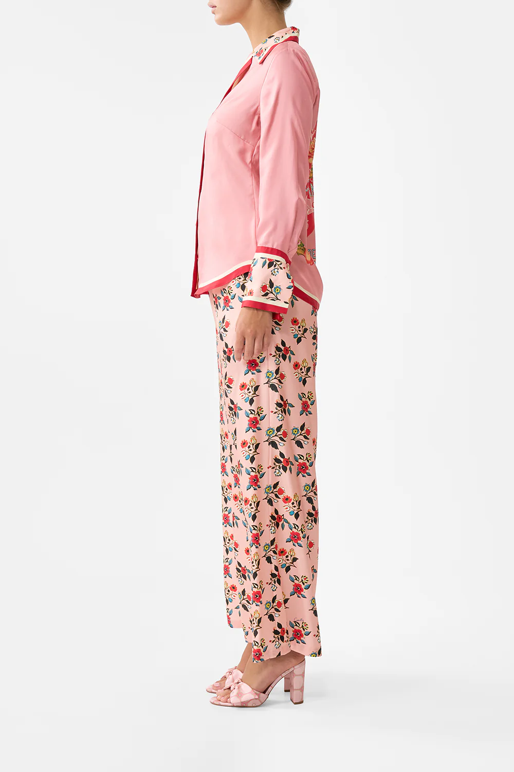 PYJAMA SHIRT PINK PORTO - Image 4