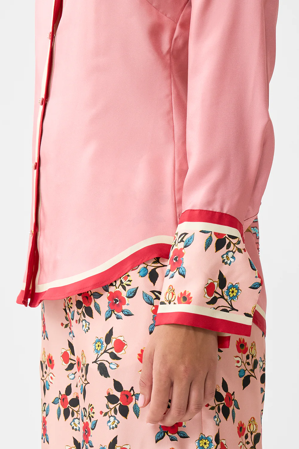 PYJAMA SHIRT PINK PORTO - Image 6