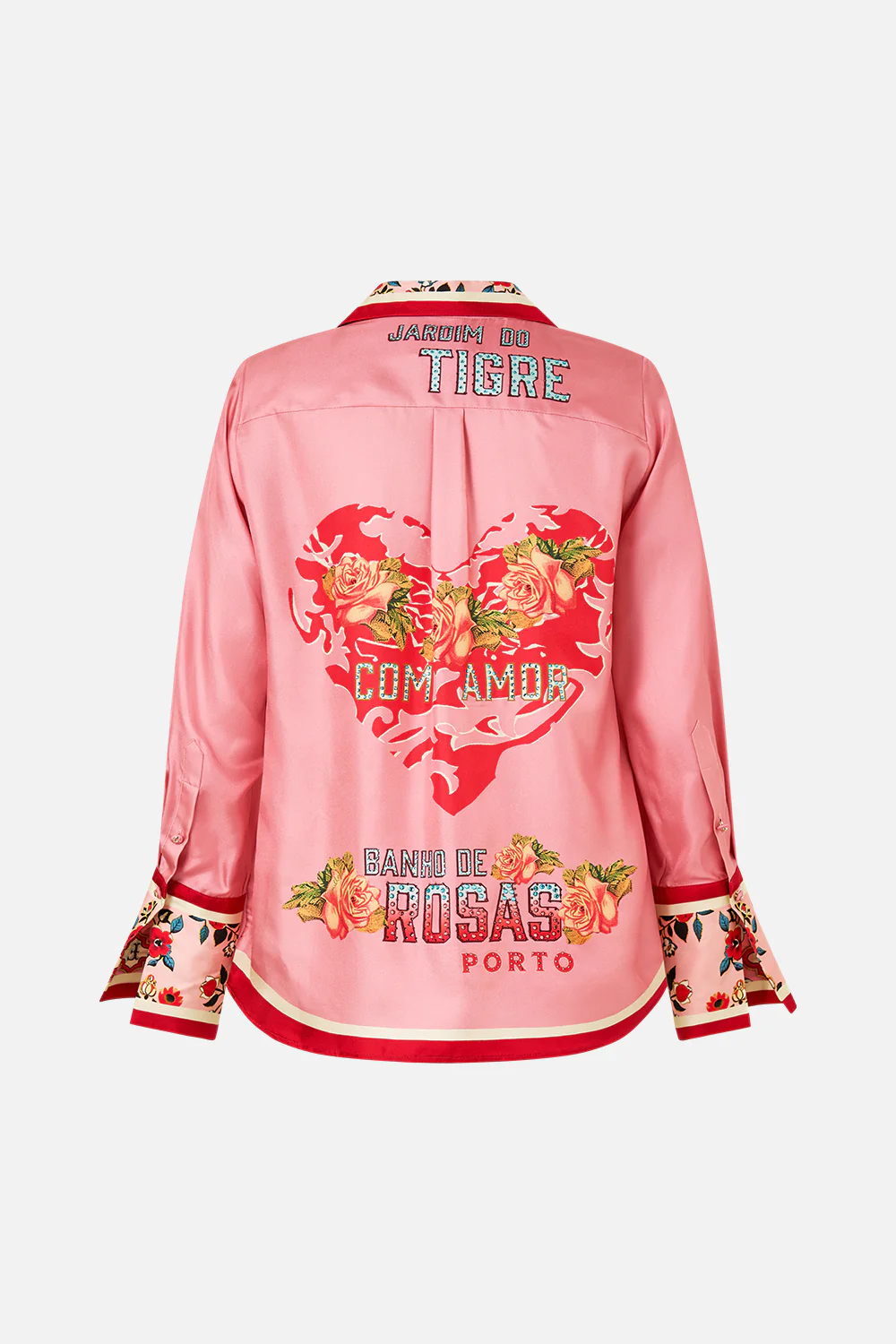 PYJAMA SHIRT PINK PORTO - Image 8