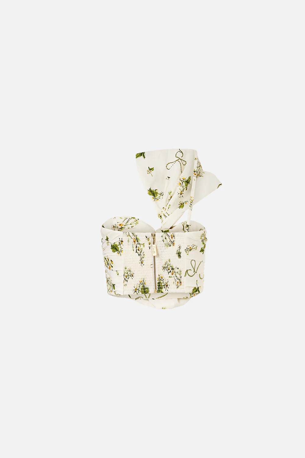 ASYMMETRIC BOW TOP BOTANICAL UTOPIA - Image 7