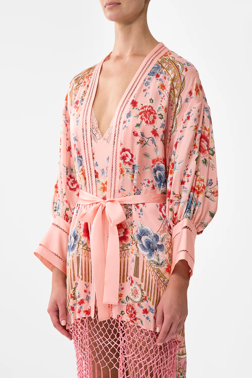 HIGH LOW HEM LAYER WITH CUFF MAJESTIC MILLA - Image 6