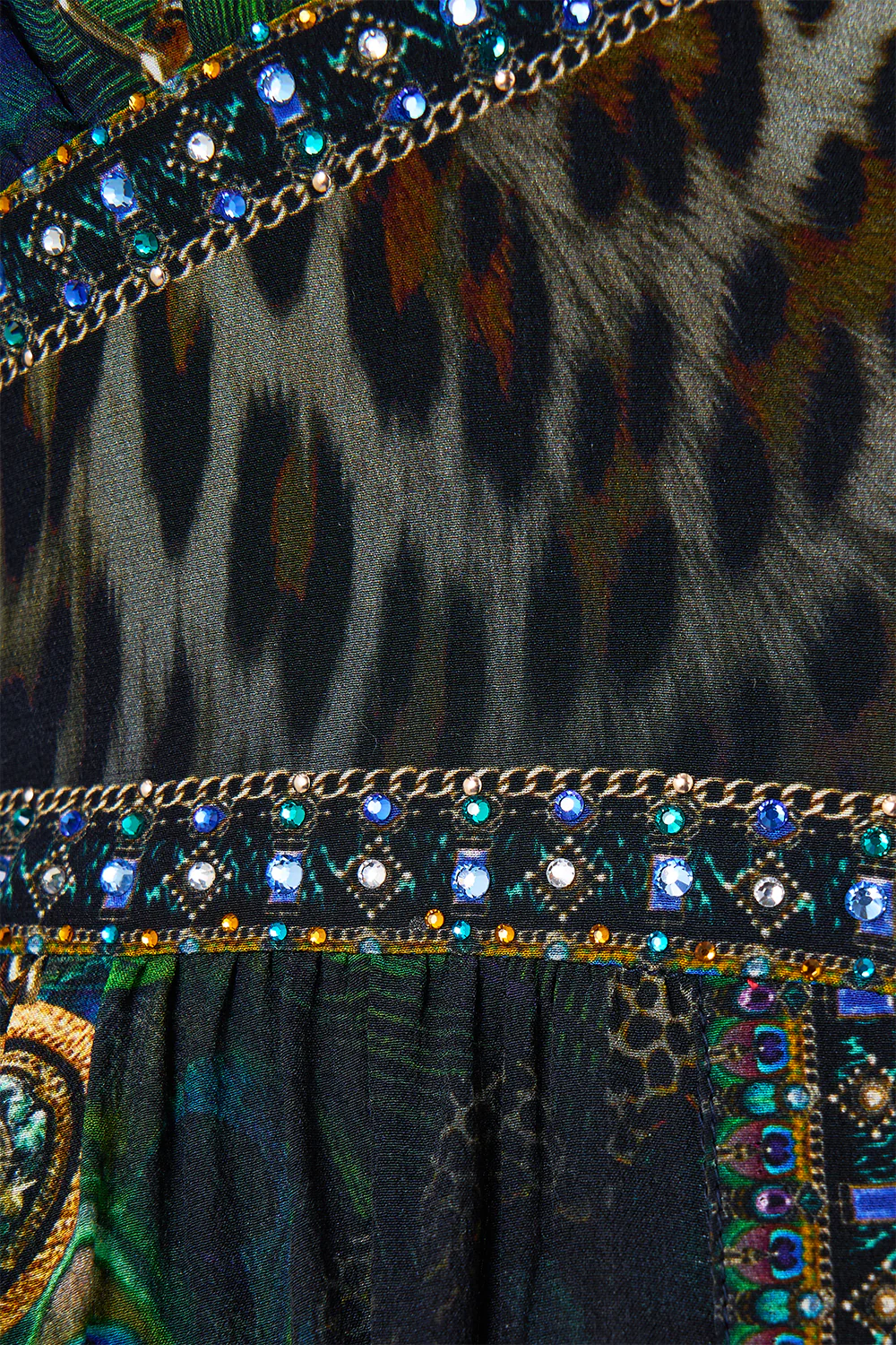KIMONO SLEEVE DRESS WITH SHIRRING DETAIL DOMINICAN DECADENCE - Image 7