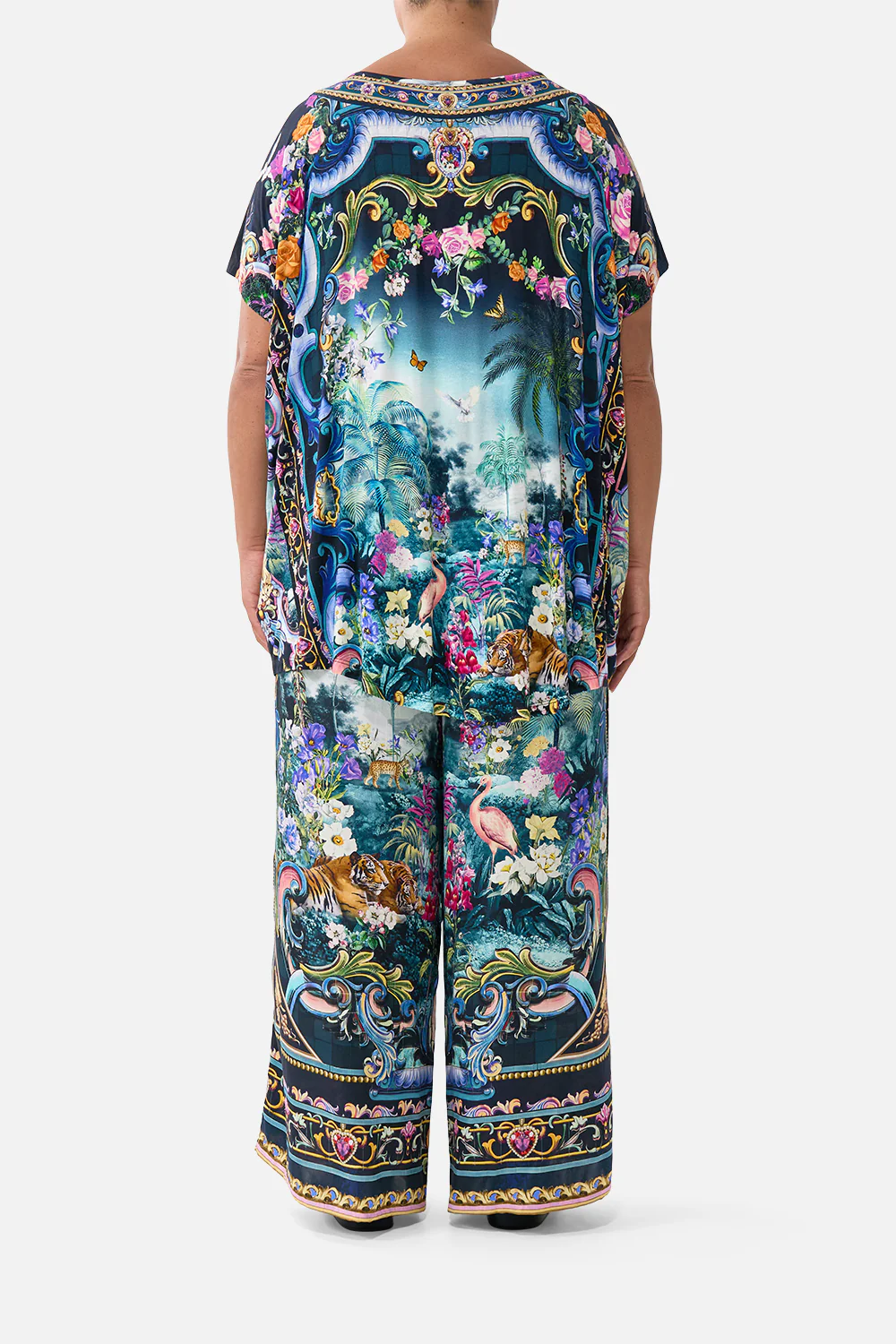 STRAIGHT LEG PANT BASKED IN BAROQUE - Image 9
