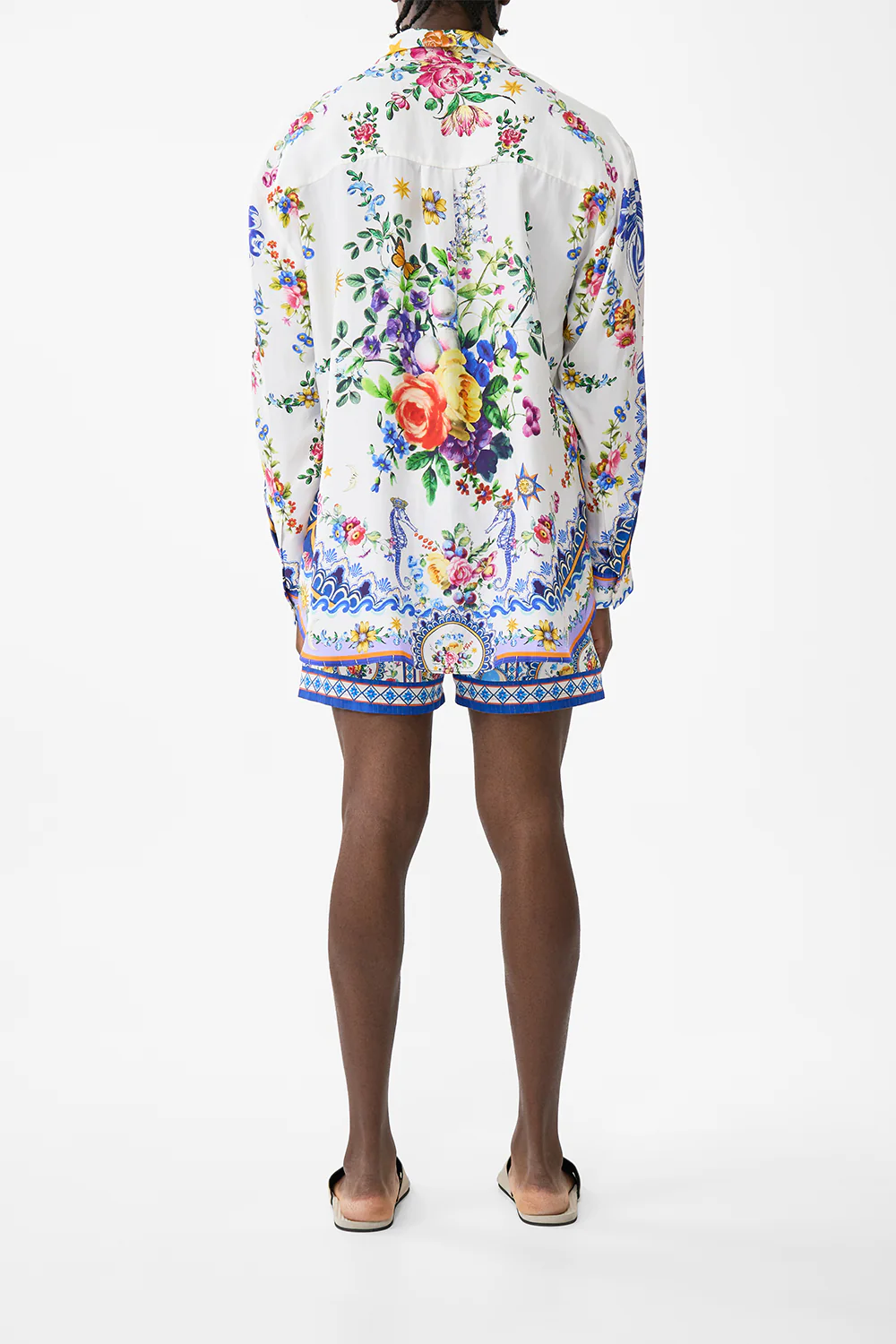 LONG SLEEVE OVERSIZED SHIRT TILES DARLS - Image 2