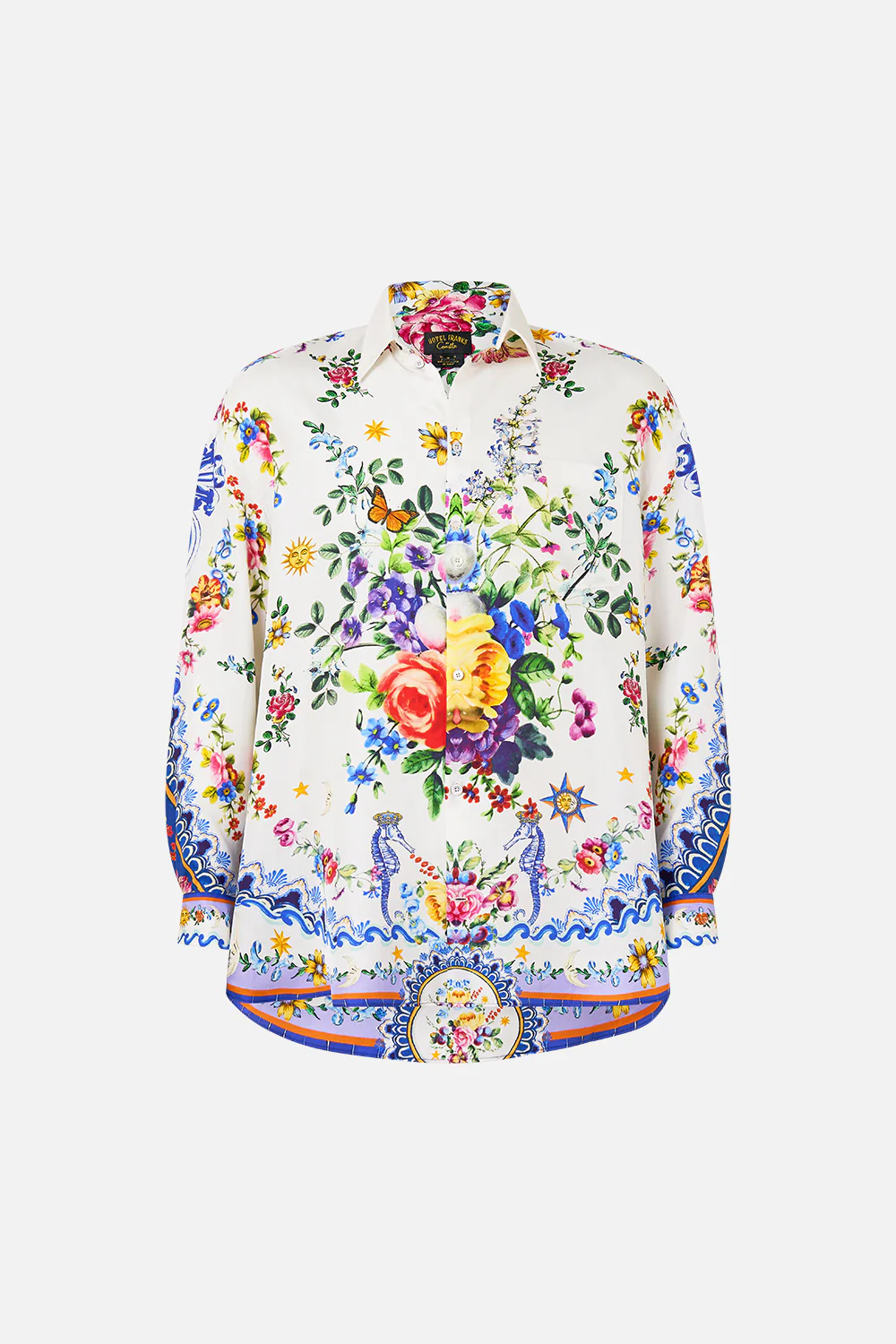 LONG SLEEVE OVERSIZED SHIRT TILES DARLS - Image 3