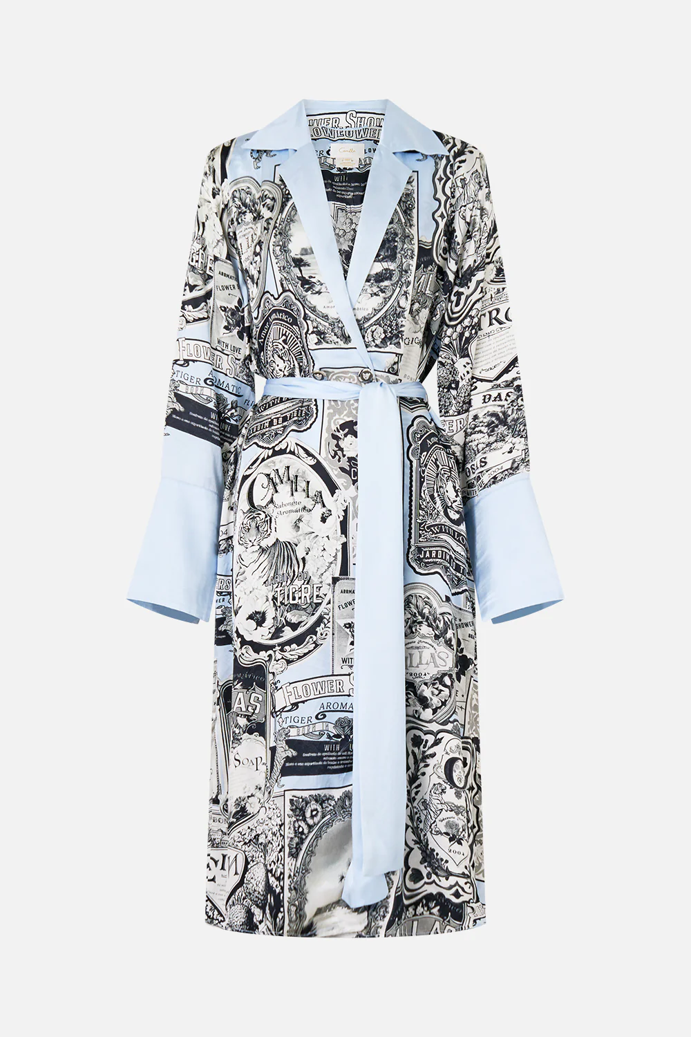 SPLIT CUFF SOFT COAT PERFUMED IN PORTO - Image 3