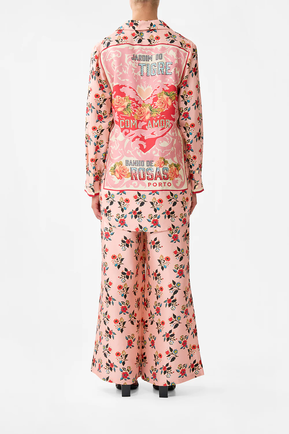 DOUBLE BREASTED SOFT JACKET PINK PORTO - Image 2