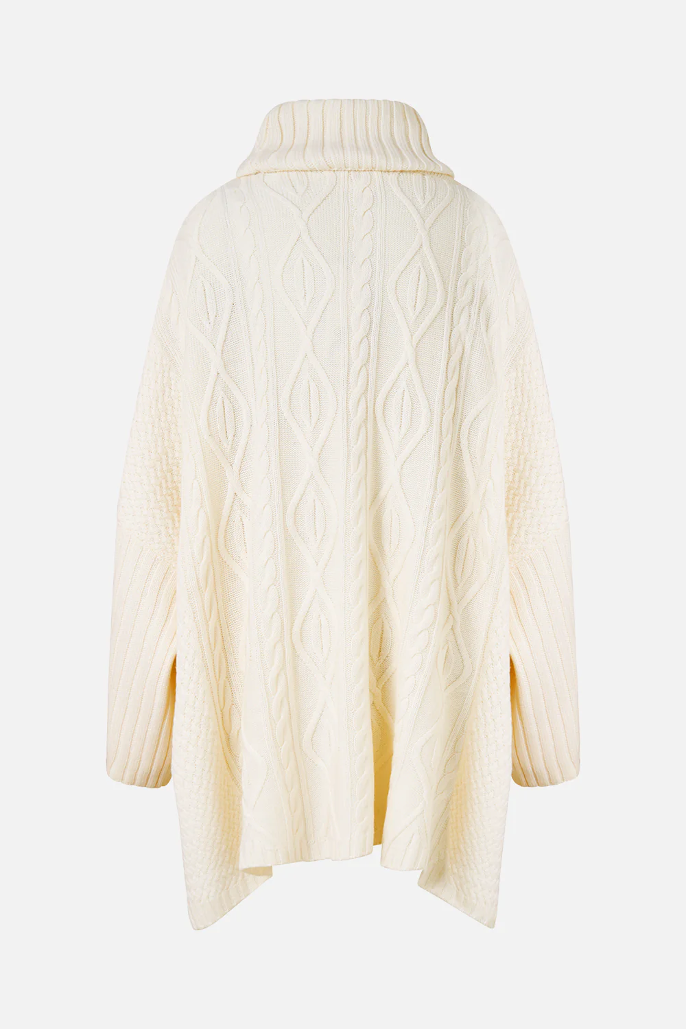 ROLL NECK KNIT JUMPER SOLID IVORY - Image 8