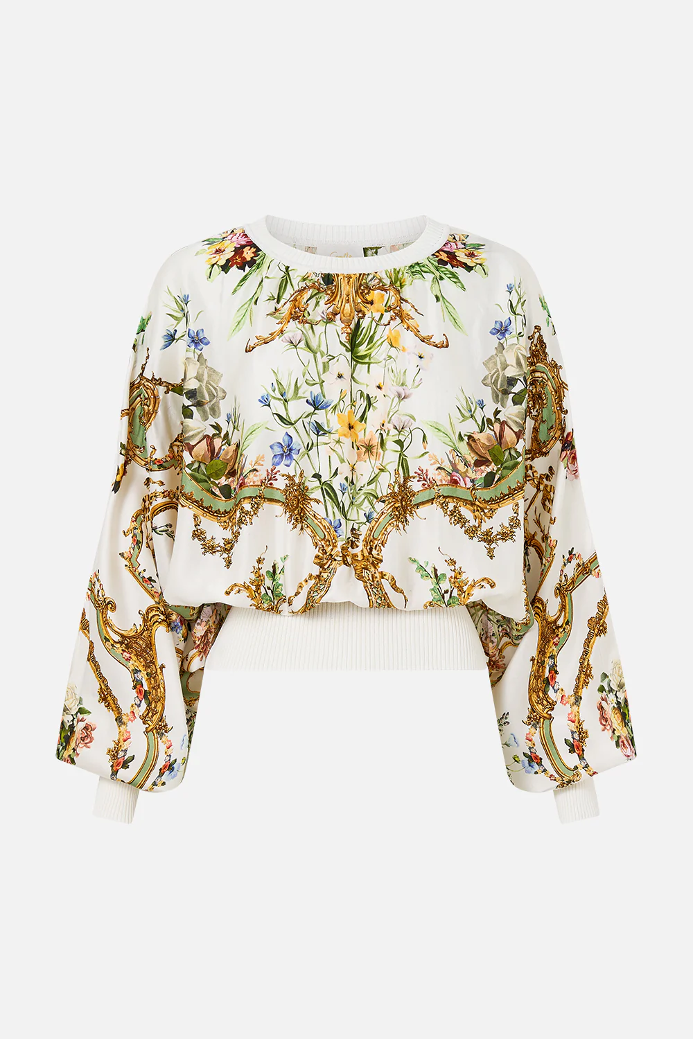 SILK BODY KNIT JUMPER DRESSING ROOM DRAMA - Image 3