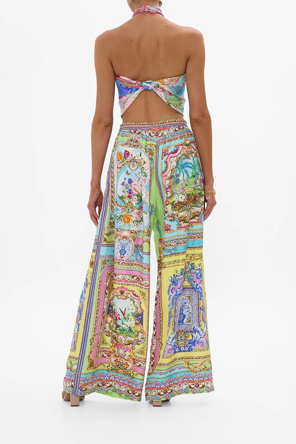 WIDE LEG TROUSER WITH FRONT POCKETS SPIRIT OF SANTA MARIA - Image 2