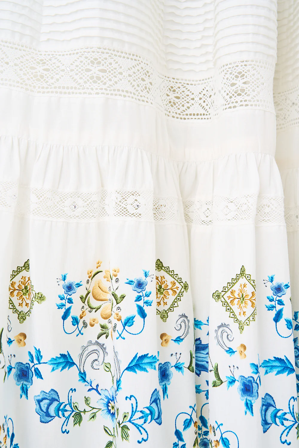 TIERED MAXI SKIRT MY HOMESPUN HEART - Image 6