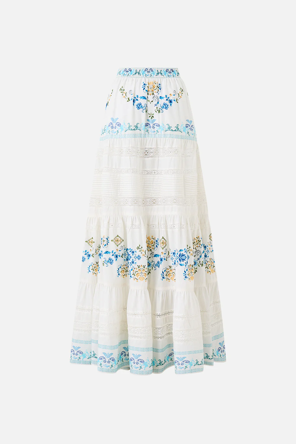 TIERED MAXI SKIRT MY HOMESPUN HEART - Image 7