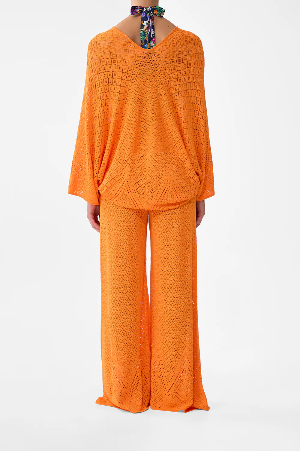 SUPER WIDE FLARE PANT BASKED IN BAROQUE - Image 2