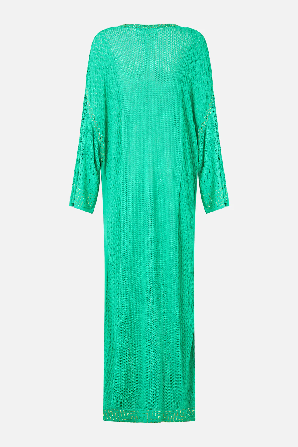 LONG V NECK KNIT KAFTAN SPIRIT OF SANTA MARIA - Image 7