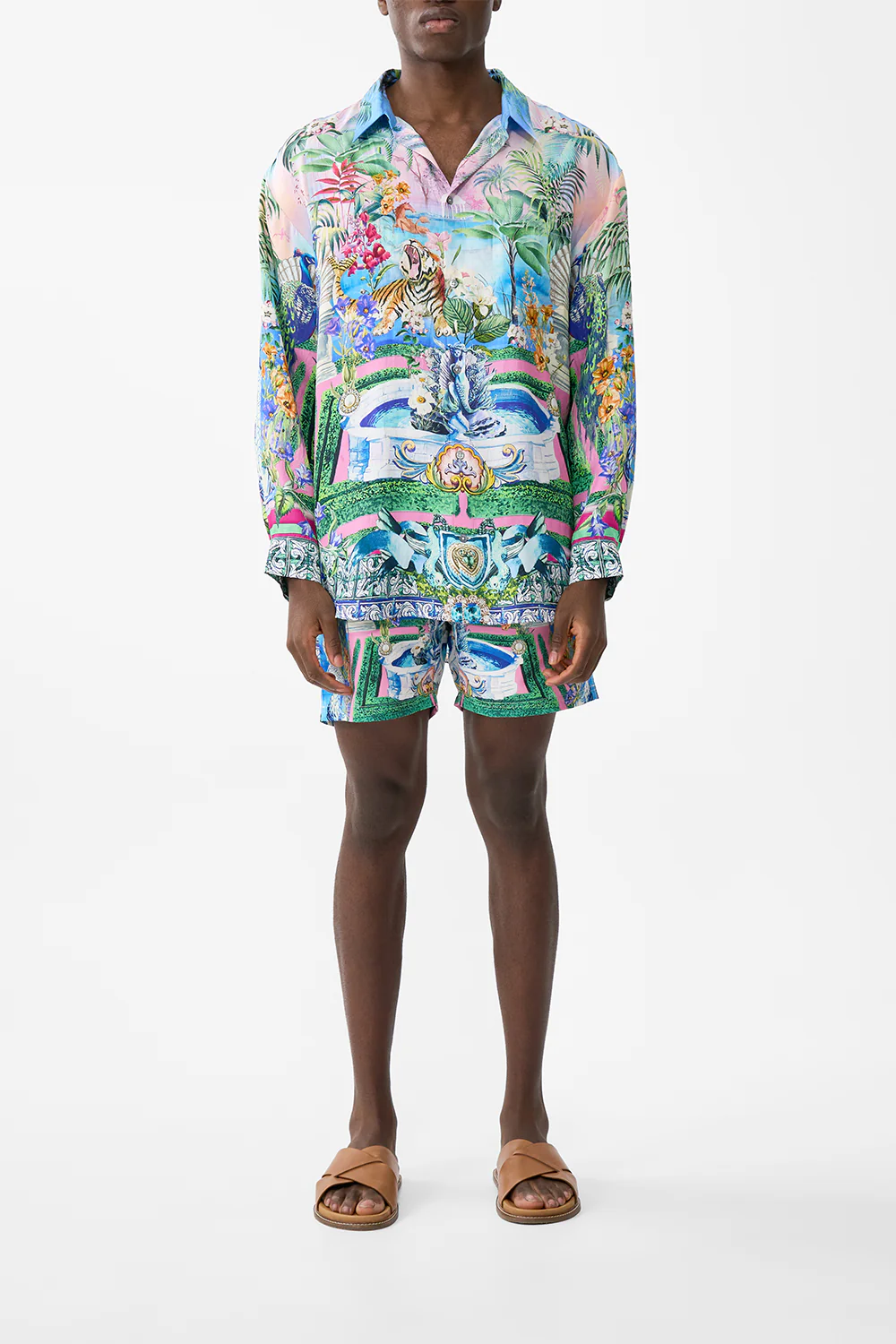 LONG SLEEVE OVERSIZED SHIRT SPIRIT OF SANTA MARIA