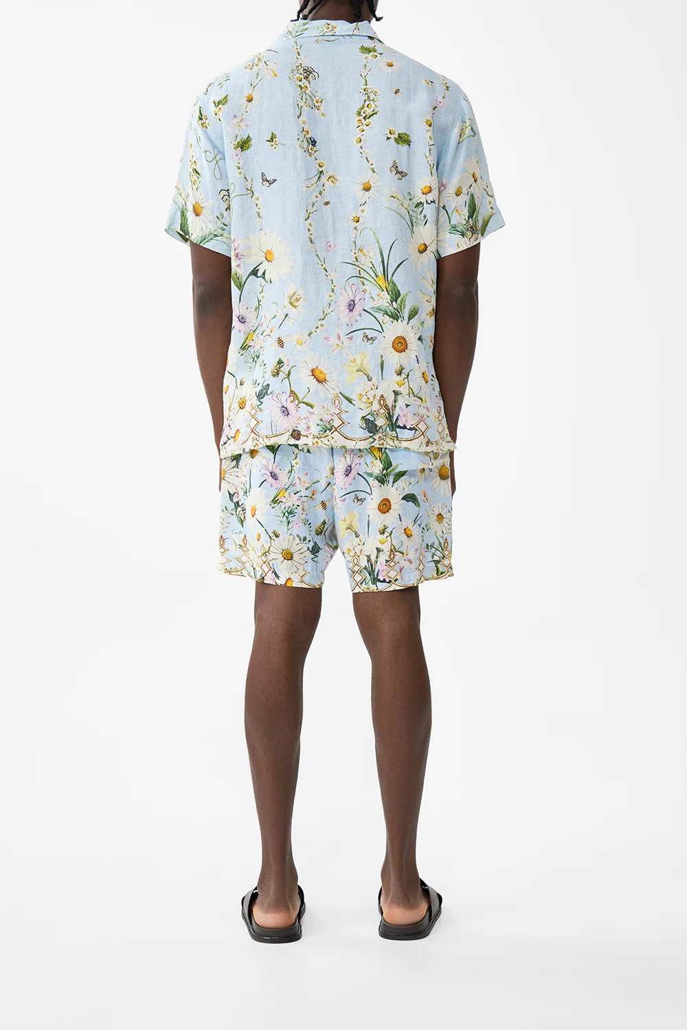 SHORT SLEEVE CABANA SHIRT FLORAL FREEFALL - Image 2
