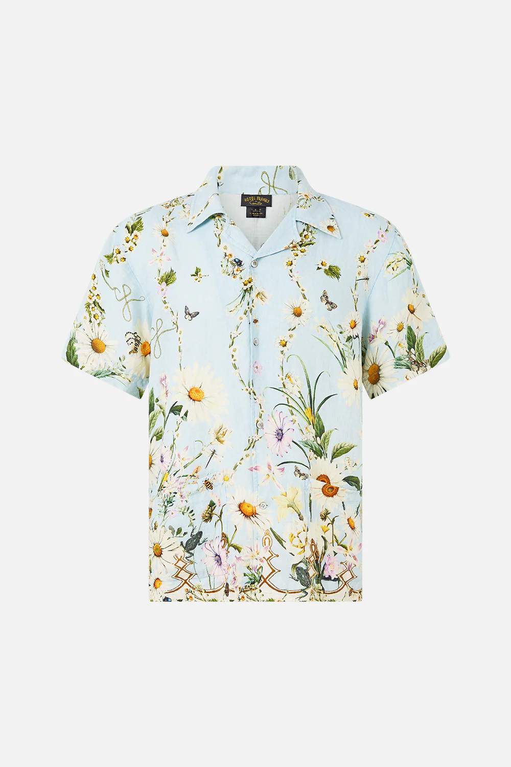 SHORT SLEEVE CABANA SHIRT FLORAL FREEFALL - Image 3