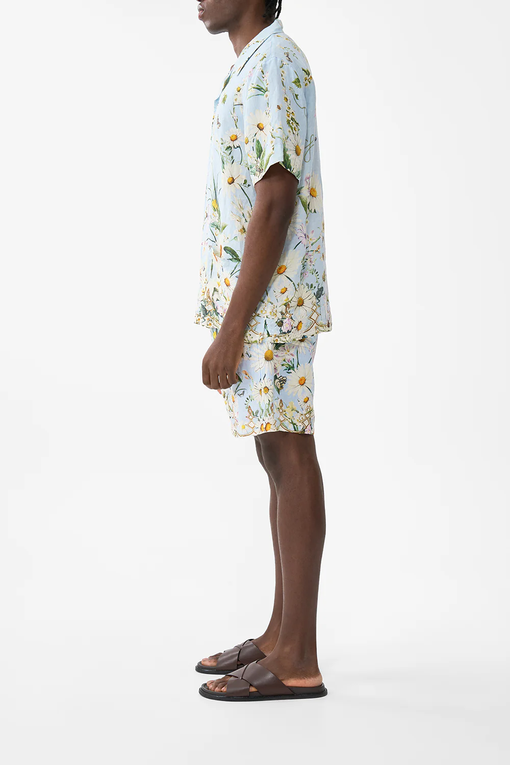 SHORT SLEEVE CABANA SHIRT FLORAL FREEFALL - Image 4